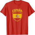 Spain Shirt with French Flag Outfit for Men Women Kids T-Shirt