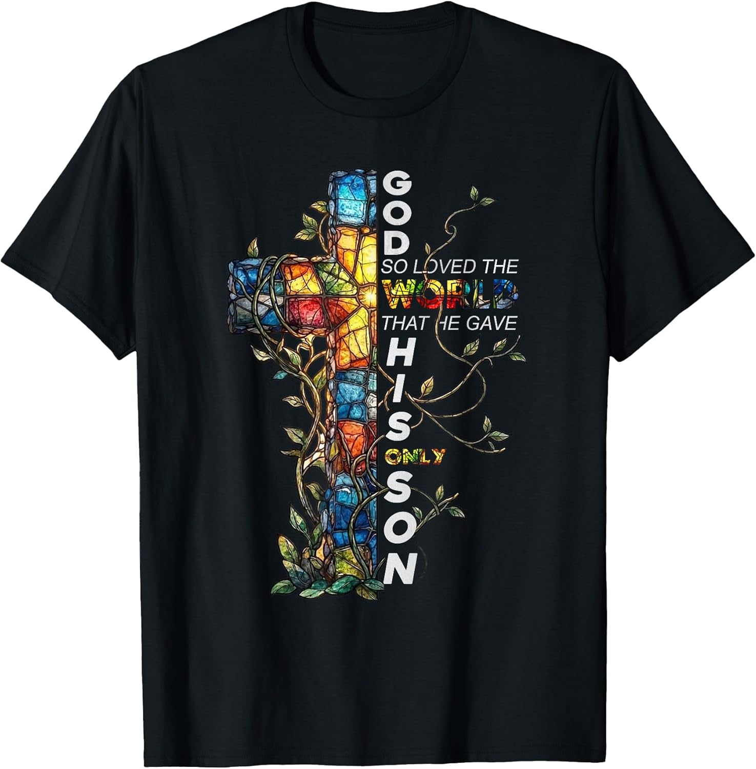 Son of God Jesus Christ Cross Christian John 316
