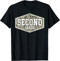 Camo Second Grade Teacher 2nd Grade Back to School Boys T-Shirt