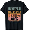 Being A Grandma Is Kingdom Merch Apparel