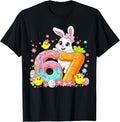 Cute Rabbit Bunny Floral Easter Women Girl Shirts