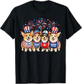 Corgi Dog 250 Years American 1776 2026 4th July T-Shirt