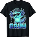Funny Axolotl Design for Boys Kids Men Axolotl Lovers T-Shirt