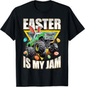 Rabbit Monster Truck Lovers Happy Easter Day Tee