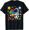 Master Builder Space Astronaut Building Blocks Bricks Boys T-Shirt