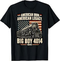 Big Boy 4014 Steam Locomotive Vintage American Railroad T-Shirt