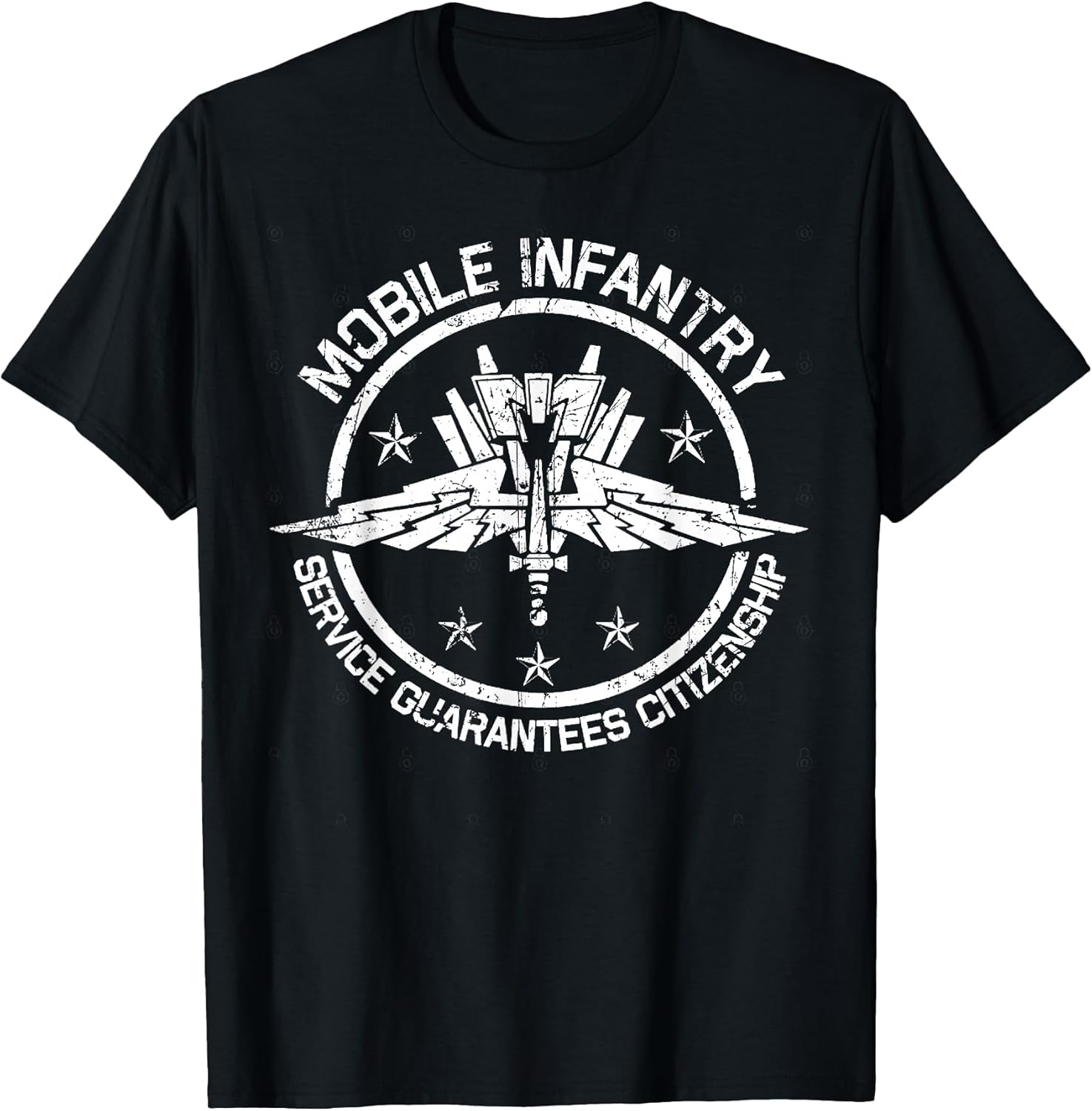 Vintage Mobile Infantry Crest
