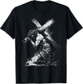 Happy Easter Jesus Cross Christian Tees