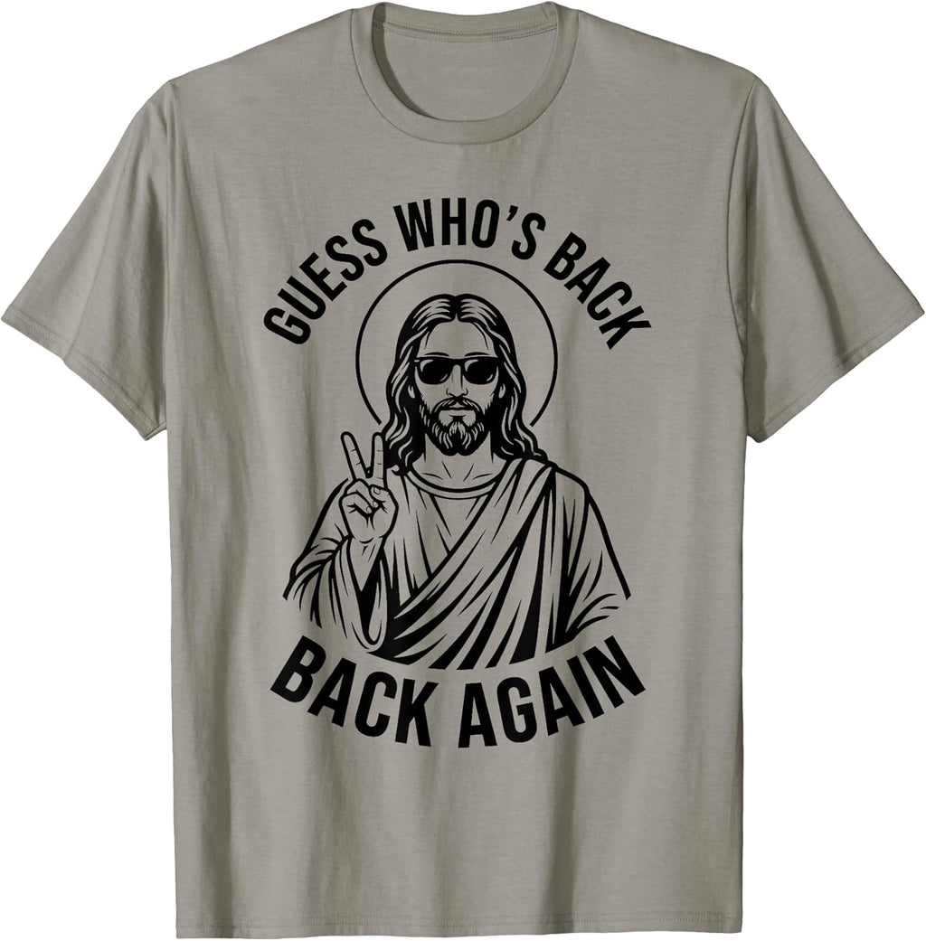 Funny Easter Jesus Guess Who's Back Again SKL