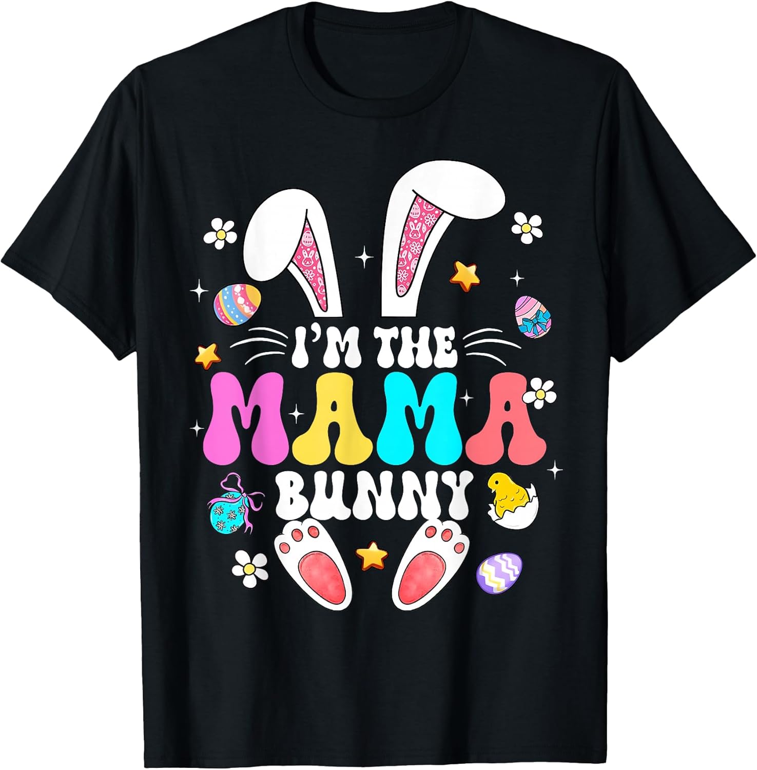 Bunny Matching Family Happy Easter Women Tat