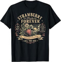 Strawberry Fields Forever 1967 Gifts for Music Lovers Fruit T-Shirt