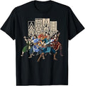 Avatar Aang: The Last Airbender Team Avatar 4 Nations Banner T-Shirt