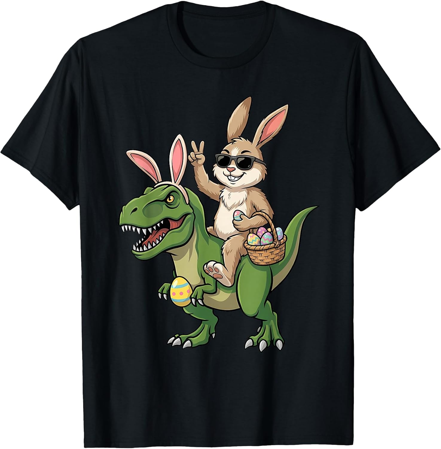 Easter Day Bunny Trex Graphic