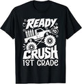 Im Ready to Crush First Grade Back to School 1st Grade Boys T-Shirt
