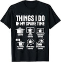 Funny Chef Cooking Spare Time T-Shirt