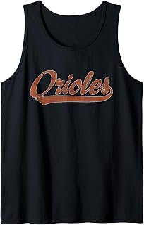Retro Oriole Tee Cute Oriole Gifts Women Men Kids Boys Girls Tank Top