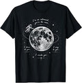Vintage Astronaut Moon Orbiter Inspired Folk Men Women T-Shirt
