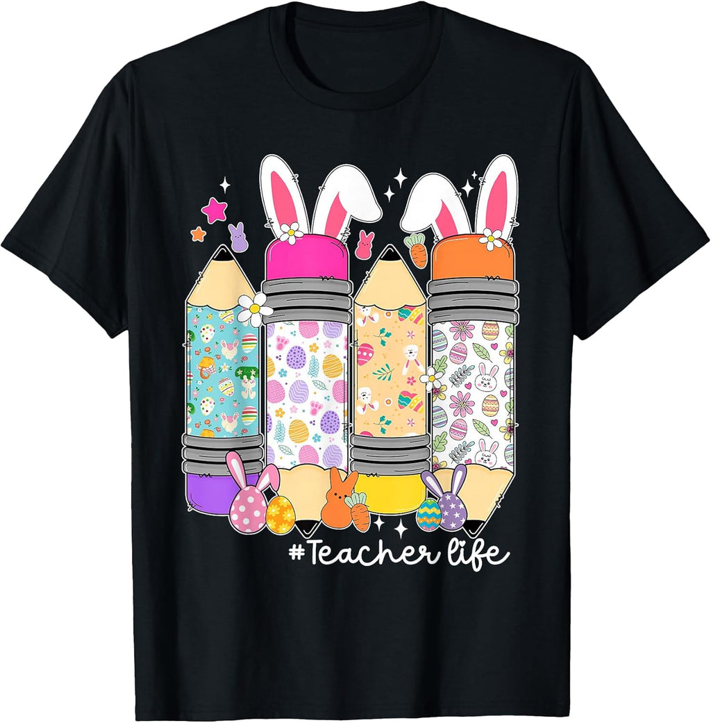 Groovy Teacher Easter Bunny Day