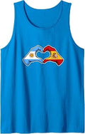 Spanish Argentinian Half Spain Argentina Espana Argentina Tank Top