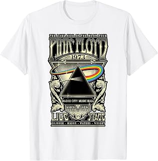 1973 Dark Side of The Moon Tour. T-Shirt