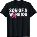 Son Of A Warrior Breast Cancer Awareness Shirts