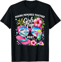 Girls Cruise Trip 2027 Beach Sunglasses Travel Tropical T-Shirt