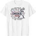 Men's College World Series 2026 NCAA Baseball 8-Team White T-Shirt