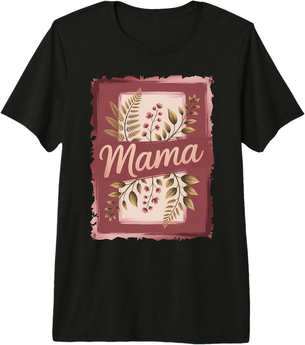 Mothers Day Mama Floral Bow Ribbon