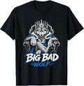 Wolf Spirit Big and Bad Wolf Wolf Pack Funny Wolves T-Shirt