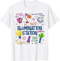 Illumination Station Christian Vbs 2026 Bible Verse Camp T-Shirt