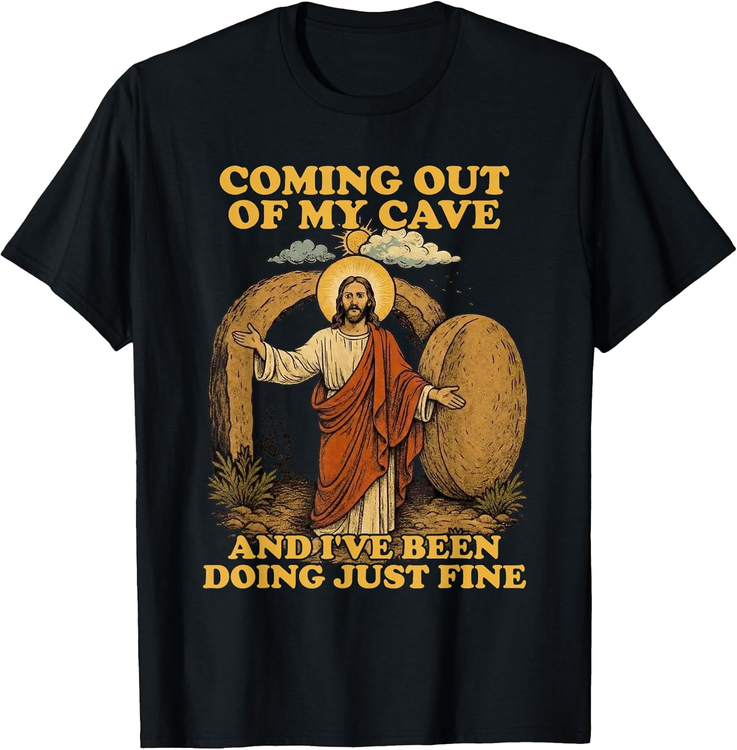 Funny Faith Based Easter Jesus Resurrection Tee