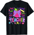 Happy First Day of School Teacher Tee Women Back to School T-Shirt