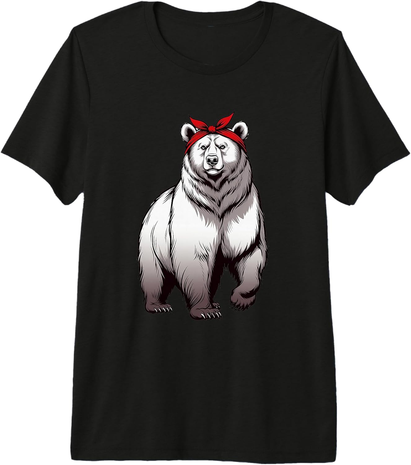 Bear With Red Bandana For Bears Lovers