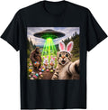 Cat Selfie Bigfoot Bunny UFO Easter Humor