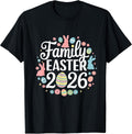 Matching Easter family 2026 tees