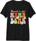 Mama Bear Retro Hippie Flowers