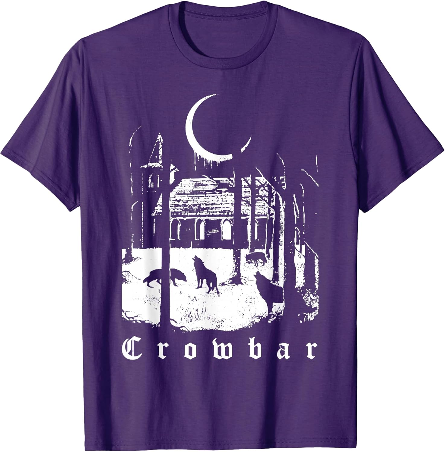 Vintage Forest Funny Retro Crowbar Meme Animal