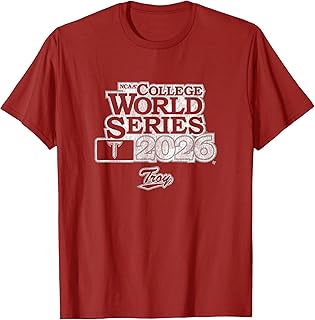 2026 College World Series - Troy Trojans Baseball T-Shirt