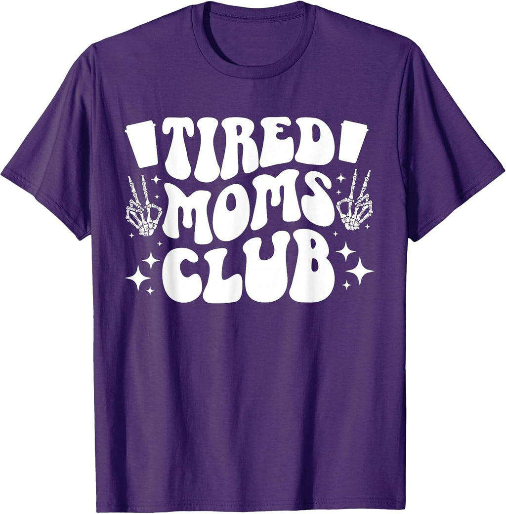 Groovy Tired Mom On Mother's Day