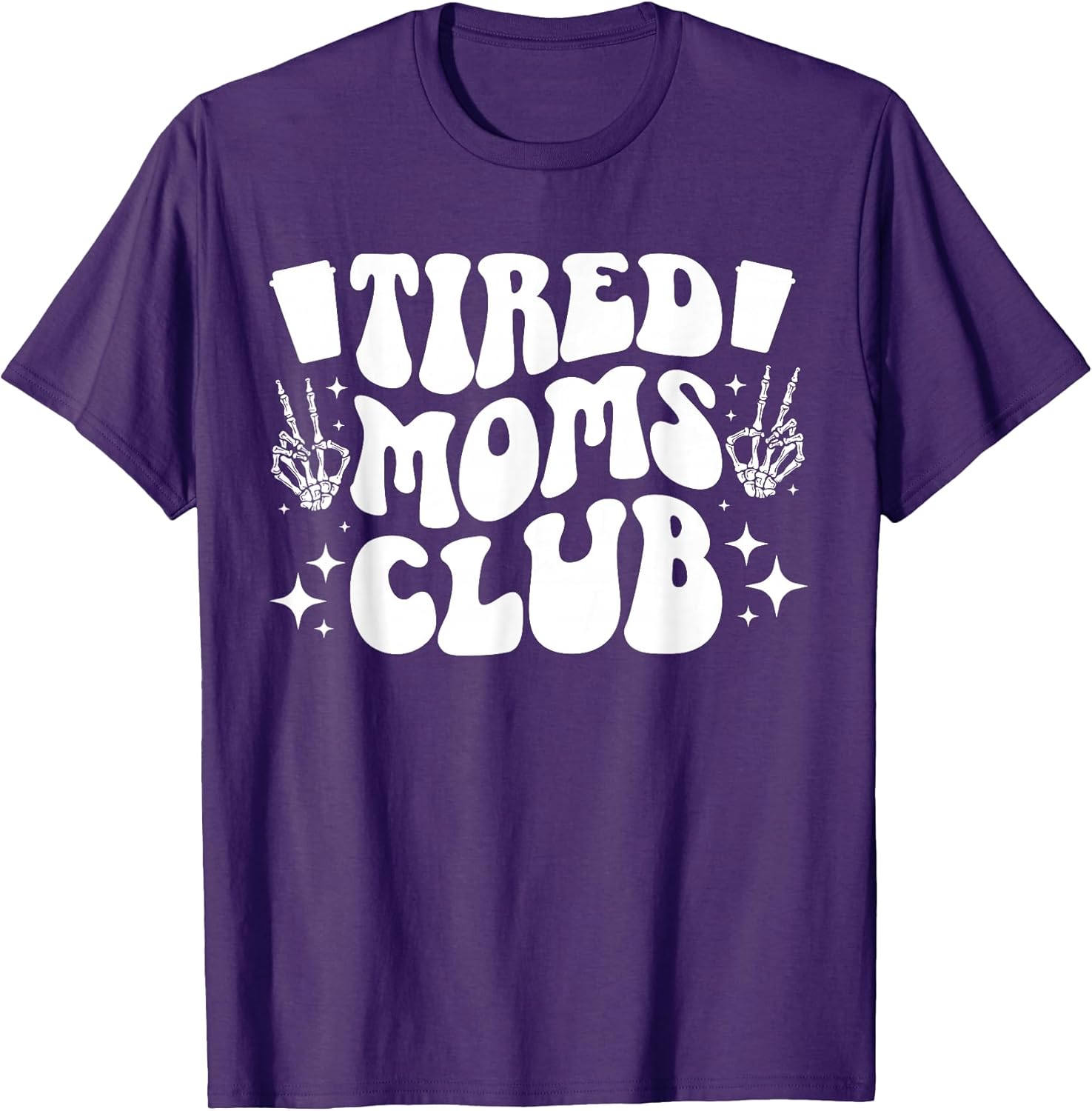 Groovy Tired Mom On Mother's Day