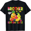 Brother of The Birthday Cutie Girl Family Fruit Birthday Hey T-Shirt