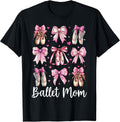 Womens Coquette Bow Ballerina Ballet Dancer Gifts