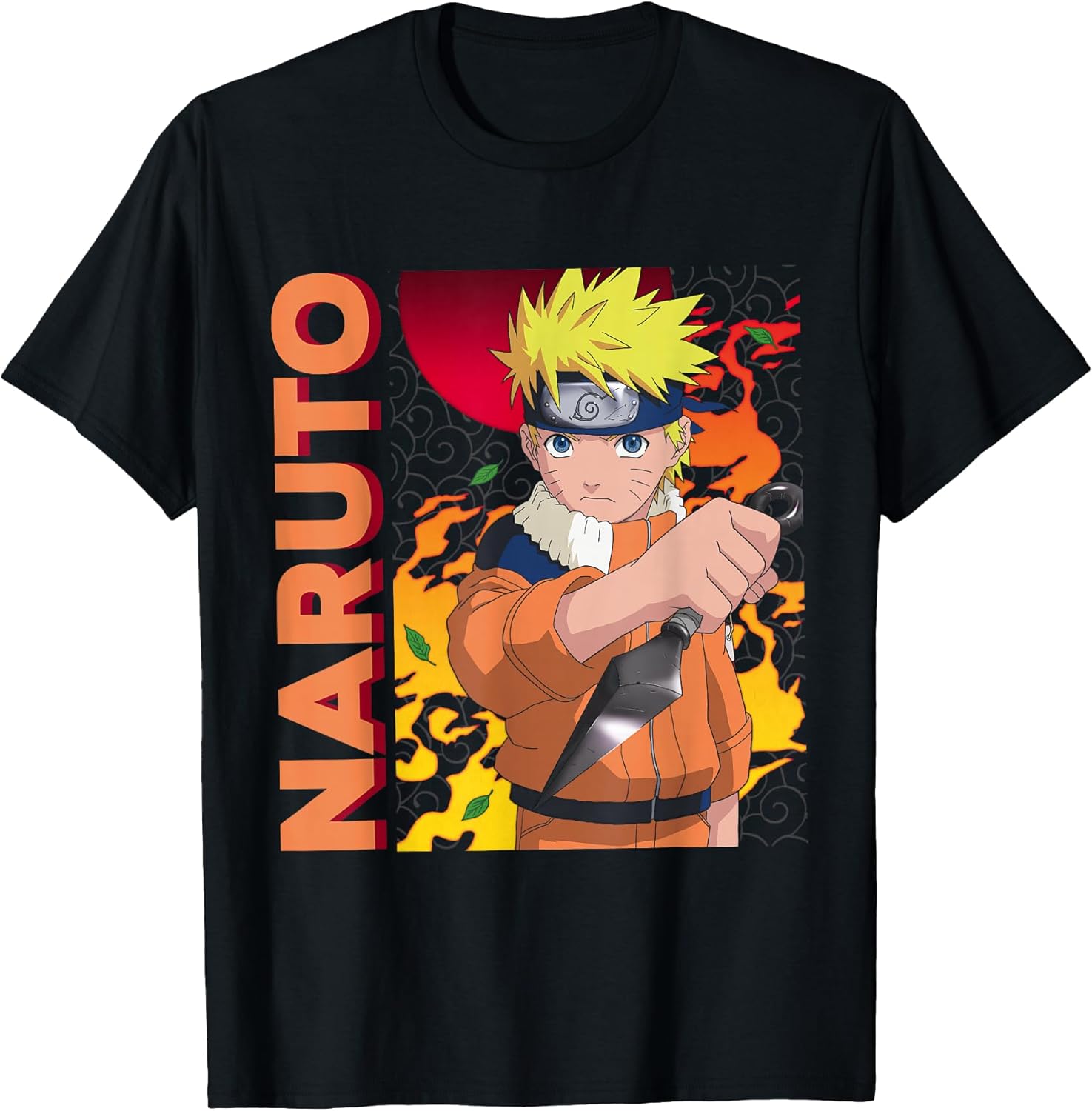 Main Character On Elemental Background T-Shirt
