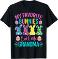 My Favorite Bunnies Call Me Grandma Shirt