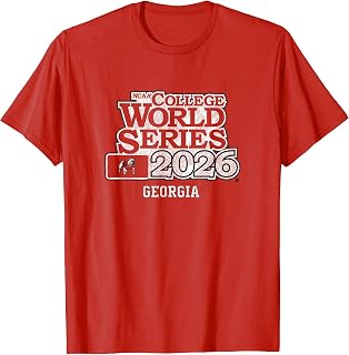 2026 College World Series - Georgia Bulldogs Baseball T-Shirt