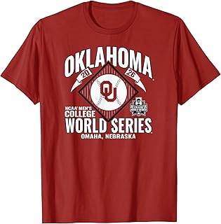 Oklahoma Sooners College World Series 2026 CWS Baseball T-Shirt