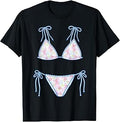 Bikini Girls Trip Funny Hawaii Beach Summer Vacation Retro T-Shirt