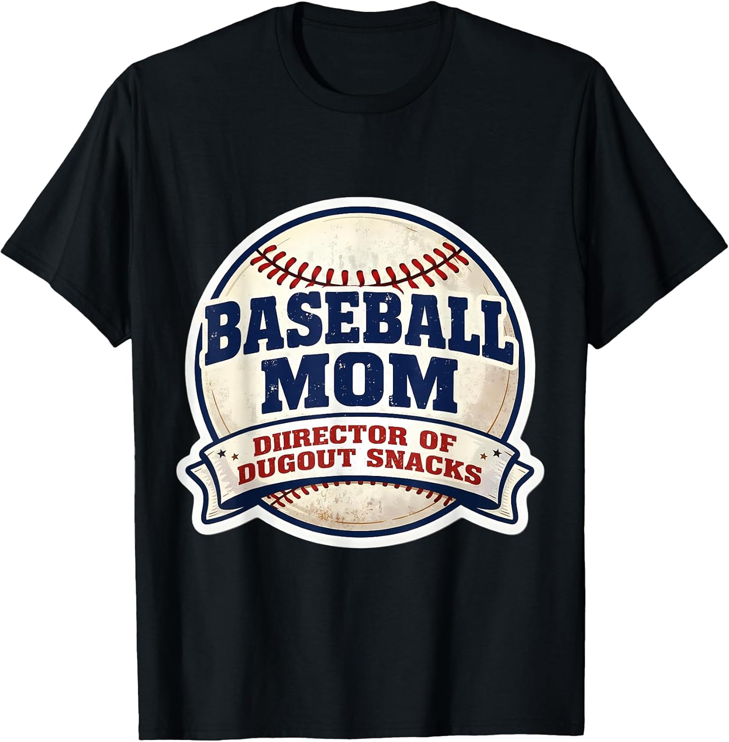 Baseball Mom Director Of Dugout Snacks Funny Merch