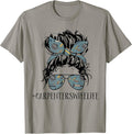 Carpenters Wife Life Messy Bun Carpenter By Merch