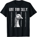 Goose Jail Got Too Silly Funny Prison Meme Men Women Kids T-Shirt